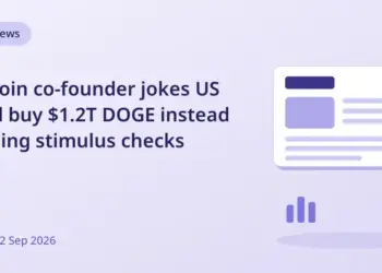 Dogecoin co-founder jokes US should buy $1.2T DOGE instead of issuing stimulus checks