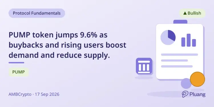 PUMP token jumps 9.6% as buybacks and rising us…