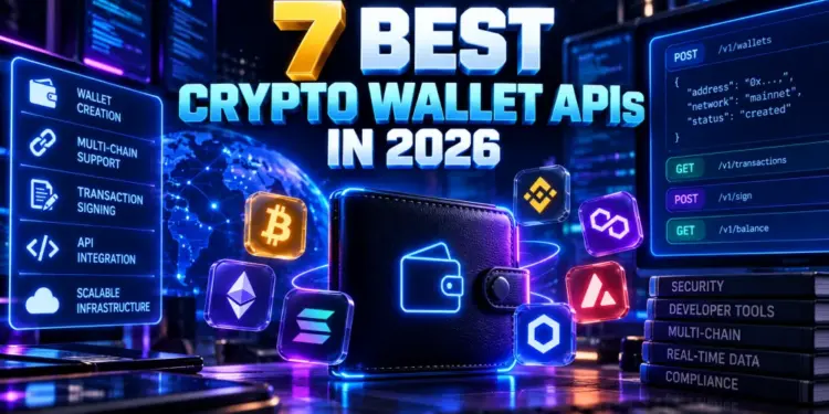 Crypto Wallet API: 7 Best APIs for Building Multi-Chain Wallets in 2026