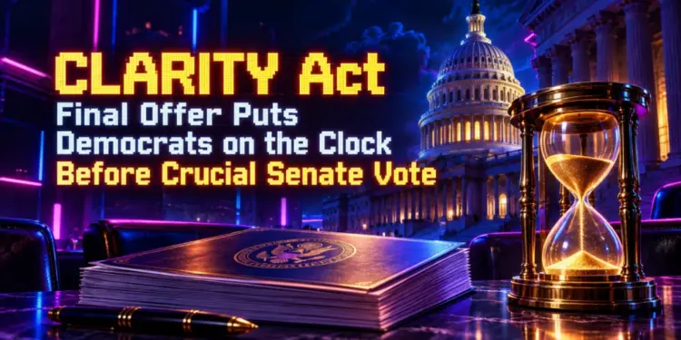 CLARITY Act Final Offer Puts Democrats on the Clock Before Crucial Senate Vote