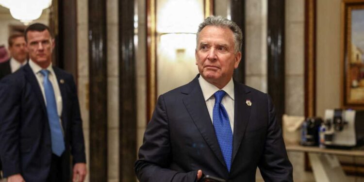 “TRUMP ENVOY STEVE WITKOFF REPORTS $107M IN 2025 INCOME FROM HOLDING COMPANY TIED TO WORLD LIBERTY FINANCIAL The holding company included Witkoff’s former stake in the crypto venture, along with real estate and hospitality businesses. His disclosure does not specify how much of the $107… / X