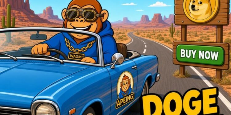 Dogecoin Price Prediction Keeps DOGE in Focus as Apeing’s