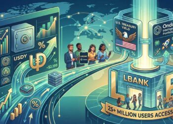 Ondo Finance Expands Tokenized Assets to 25 Million LBank Users With USDY