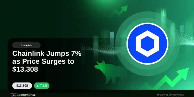 Chainlink Jumps 7% as Price Surges to $13.308