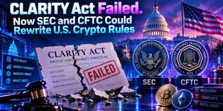 CLARITY Act Failed. Now SEC and CFTC Could Rewrite U.S. Crypto Rules