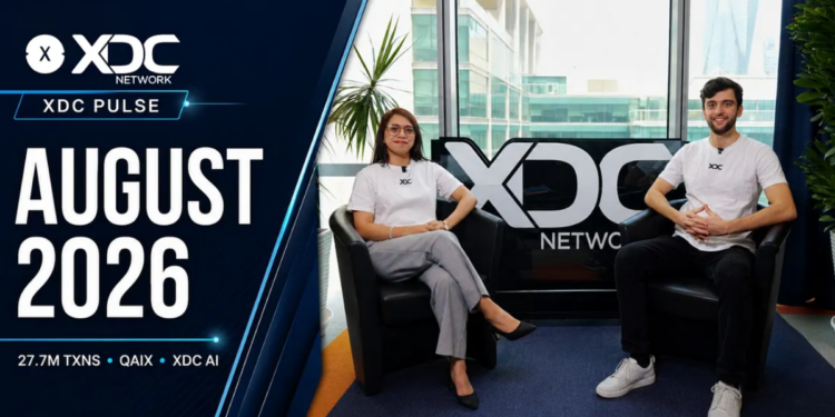 XDC Pulse highlights record 27.7M transactions and a bold QAIX ecosystem launch