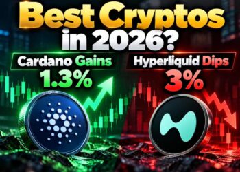 Best Cryptos in 2026? Cardano Gains 1.3%, Hyperliquid Dips 3% as
