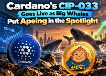 Cardano’s CIP-033 Goes Live While Big Whales Put Apeing in