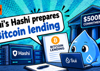 Sui’s Hashi prepares Bitcoin lending launch with $500M committed